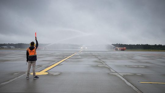 100 tysięcy pasażerów i ponad 56% wzrostu. Bardzo dobry wynik lotniska Olsztyn-Mazury