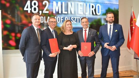 48,2 mln euro na inwestycje strategiczne dla MOF Olsztyna