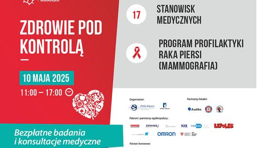 Bezpłatne badania już w sobotę w Galerii Warmińskiej