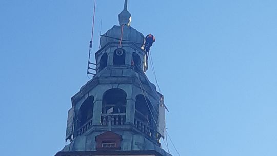 Bliżej remontu zwieńczenia ratuszowej wieży