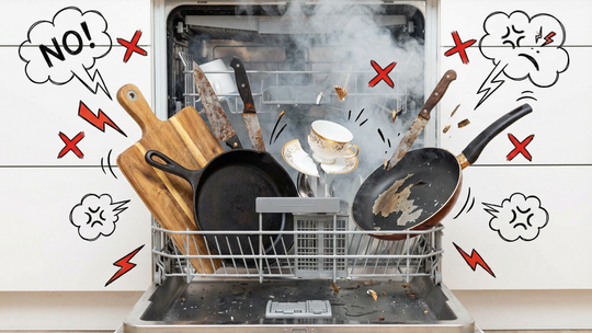 Czego absolutnie nie wolno myć w zmywarce?
