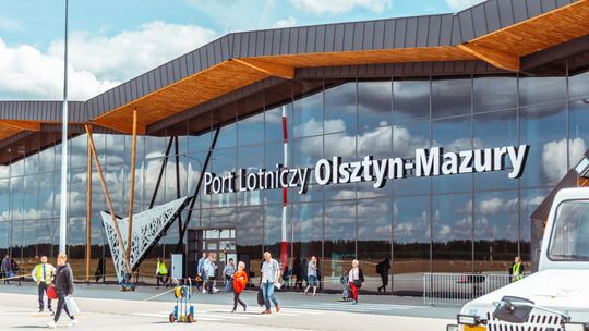 Dobry start lotniska Olsztyn-Mazury