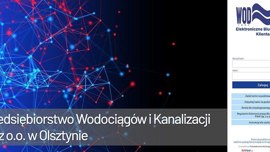 Elektroniczna obsługa w wodociągach