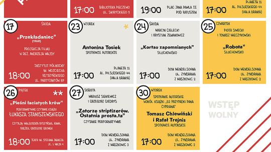 Festiwal Literatury Atlantyda Północy po raz piąty