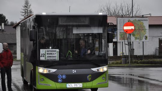 Gmina Jonkowo z własną komunikacją 