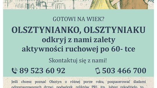 Gotowi na wiek - nowy projekt dla seniorów