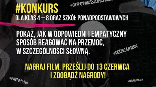 #HejTyReaguj! – Olsztyn mówi "STOP" przemocy i hejtowi