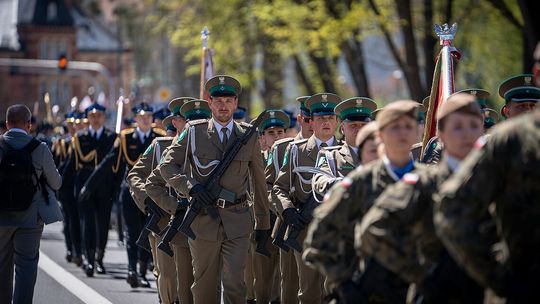 Miejskie obchody Święta Wojska Polskiego