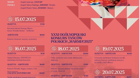 Niech muzyka i taniec połączą nas wszystkich!