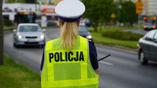 Niechronieni Uczestnicy Ruchu Drogowego pod czujnym okiem policjantów