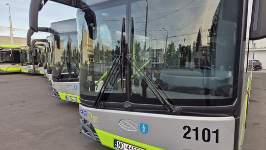 Nowa flota autobusów w Olsztynie