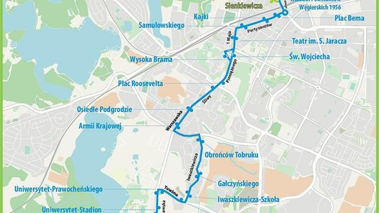 Nowa trasa linii 119 już funkcjonuje