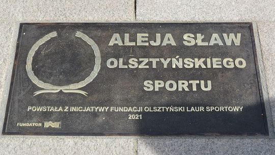 Nowe nazwiska w Alei Sław Olsztyńskiego Sportu
