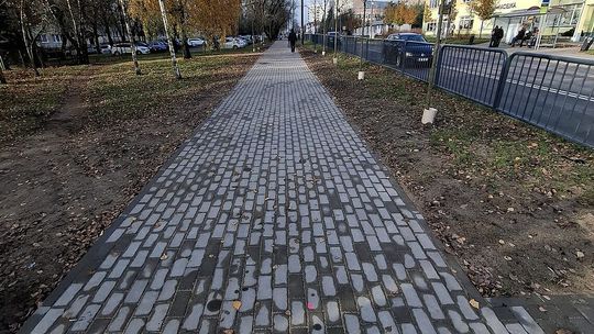 Nowy chodnik na Żołnierskiej już gotowy