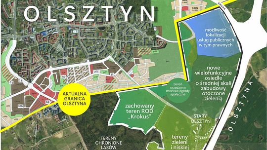 Olsztyn kończy procedurę zmiany granic. Wniosek trafi do rządu