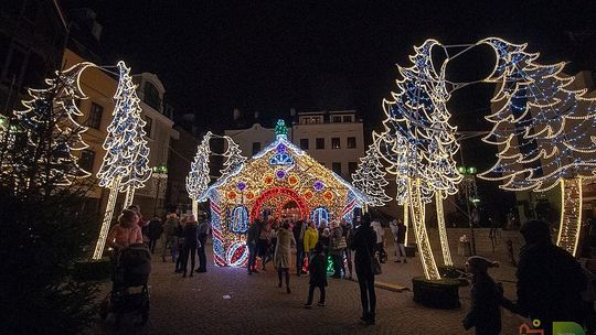 Olsztyn stroi się na święta