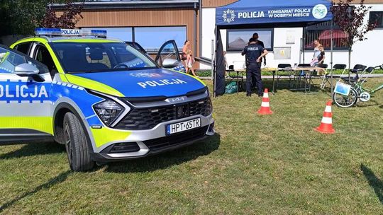 Policjanci na Dobromiejskim Dniu Trzeźwości