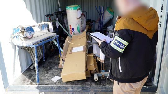 Policjanci odzyskali skradzione mienie o wartości przekraczającej 100 000 zł