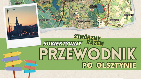 Powstaje nieoczywista mapa Olsztyna