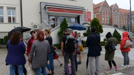 Protest w sprawie kar za edukację seksualną 