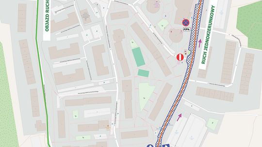 REMONT IWASZKIEWICZA. ZMIANA ORGANIZACJI RUCHU