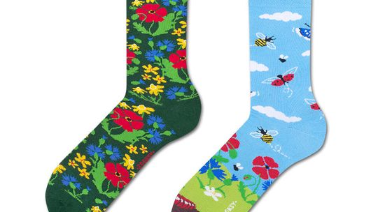 Śmieszne skarpetki dla dzieci i dorosłych