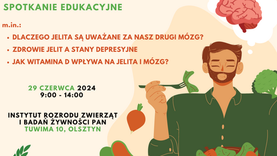 Spotkanie edukacyjne: Czy zdrowe jelita to zdrowszy mózg?