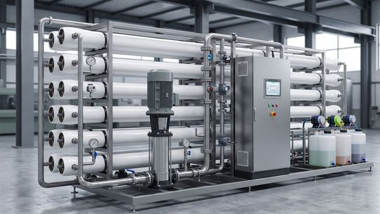 Stacje odwróconej osmozy – technologia, dobór parametrów i zastosowanie w nowoczesnym przemyśle