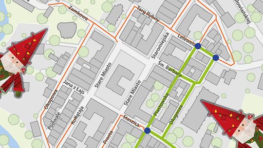 Świąteczny jarmark przejmuje centrum. Zmiany w ruchu na starówce