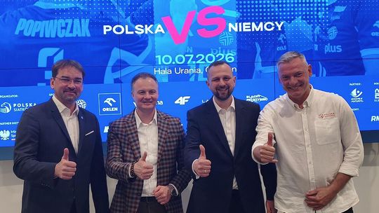 Wielka siatkówka wraca do Olsztyna. Polska zagra z Niemcami