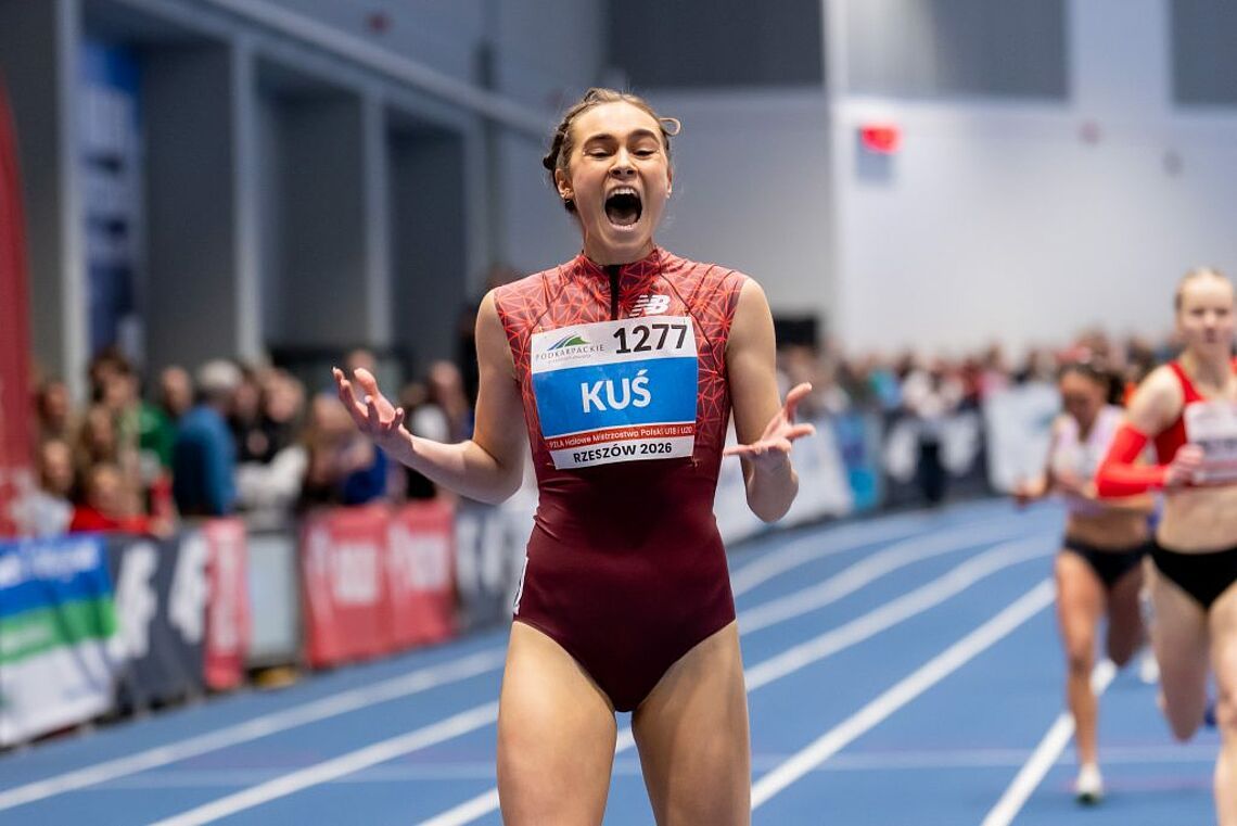 Anastazja Kuś i Iwo Urbanowicz medalistami halowych mistrzostw Polski U20 Anastazja Kuś i Iwo Urbanowicz medalistami halowych mistrzostw Polski U20