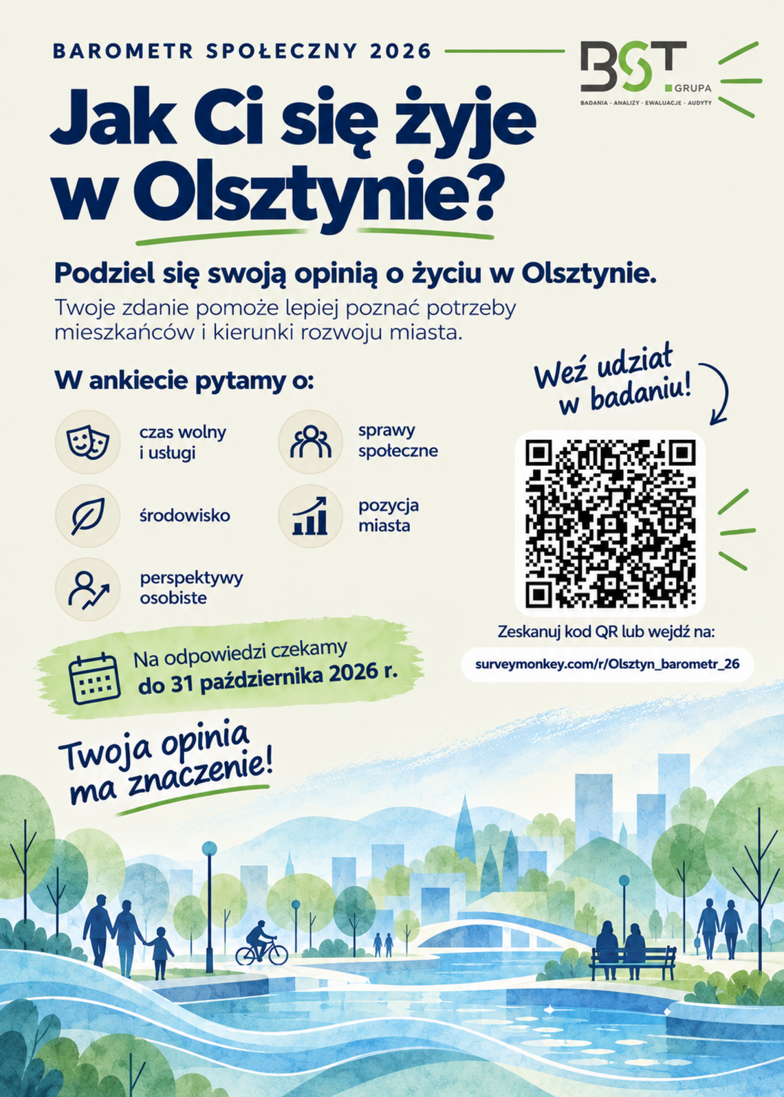 Barometr społeczny 2026. Liczy się głos mieszkańców Barometr społeczny 2026. Liczy się głos mieszkańców