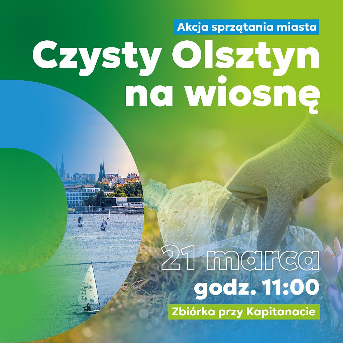 Czysty Olsztyn na wiosnę. Posprzątajmy jezioro Ukiel! Czysty Olsztyn na wiosnę. Posprzątajmy jezioro Ukiel!