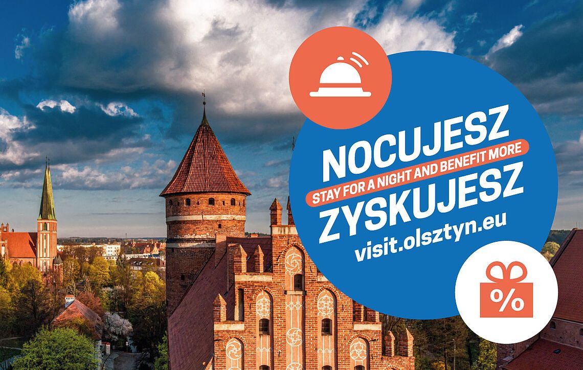 Dołącz do programu "Visit Olsztyn. Nocujesz-zyskujesz" i zyskaj klientów