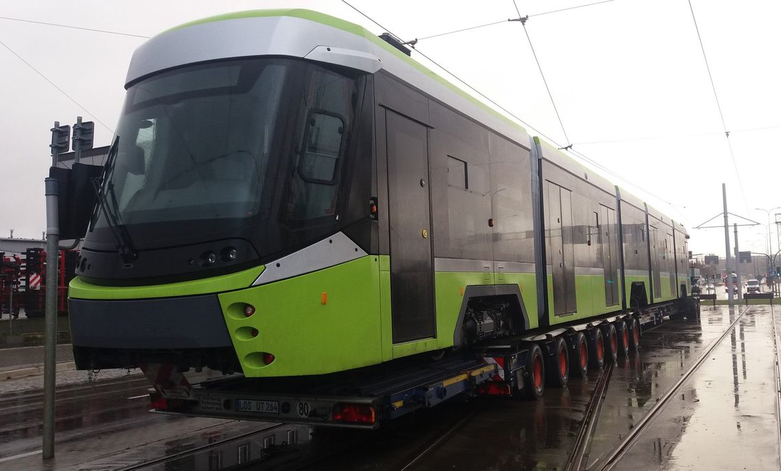 Drugi tramwaj dotarł do Olsztyna