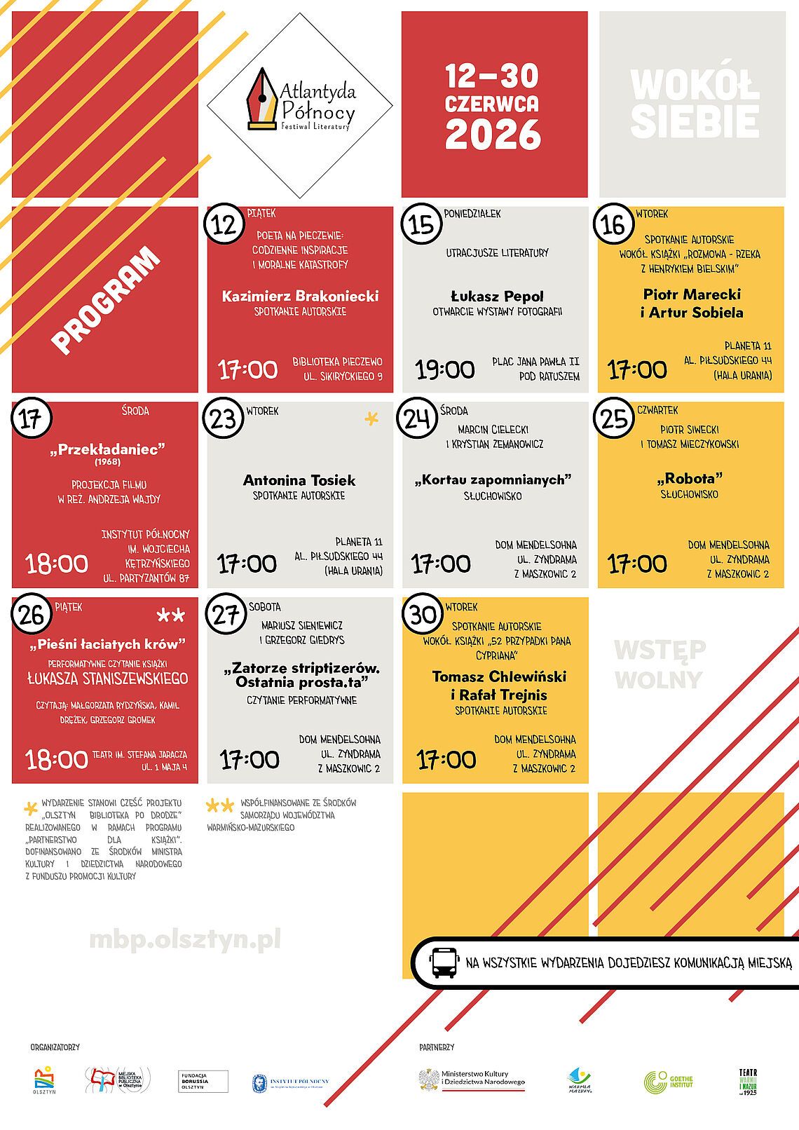 Festiwal Literatury Atlantyda Północy po raz piąty Festiwal Literatury Atlantyda Północy po raz piąty