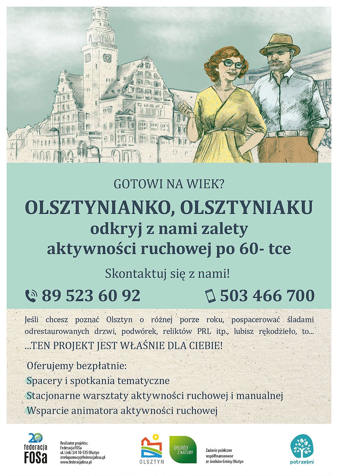 Gotowi na wiek - nowy projekt dla seniorów