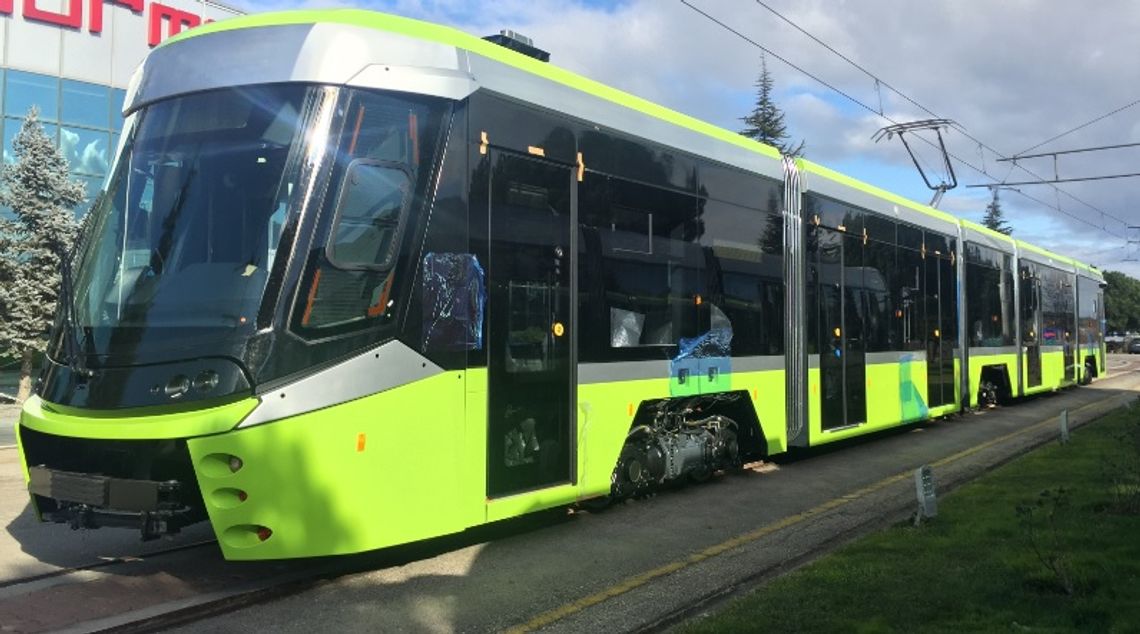 Gotowy pierwszy tramwaj z Turcji dla Olsztyna 