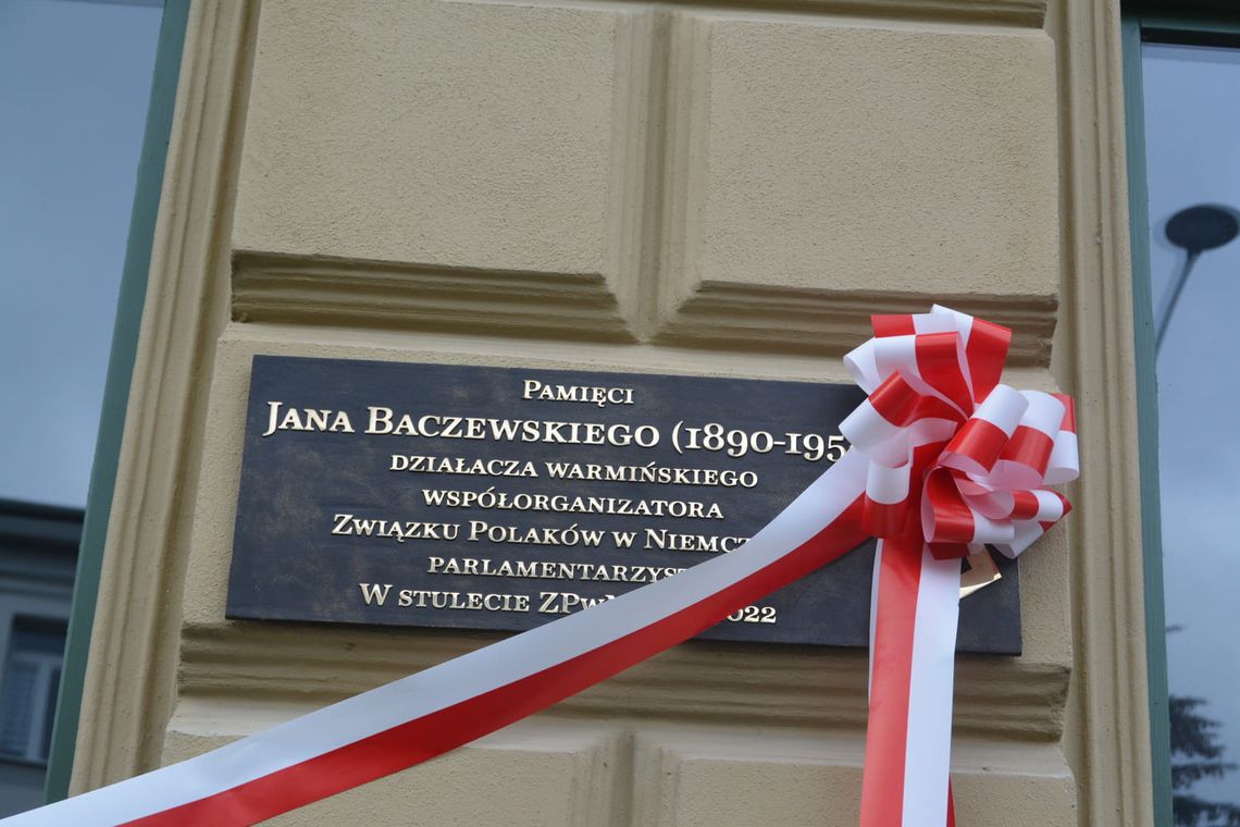 Jan Baczewski uhonorowany