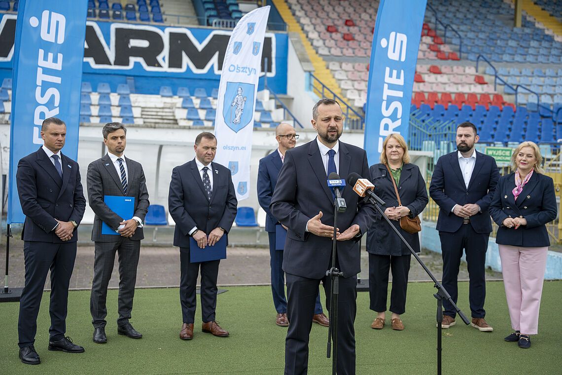 Kolejny krok w stronę stadionu Kolejny krok w stronę stadionu