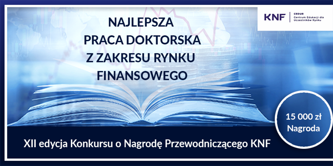 Konkurs na pracę doktorską - KNF czeka na zgłoszenia