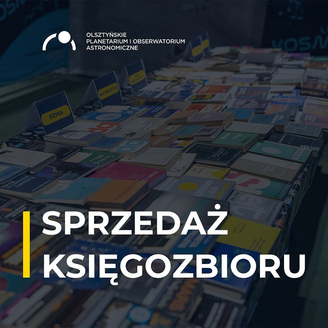 Książki z Planetarium szukają nowych właścicieli