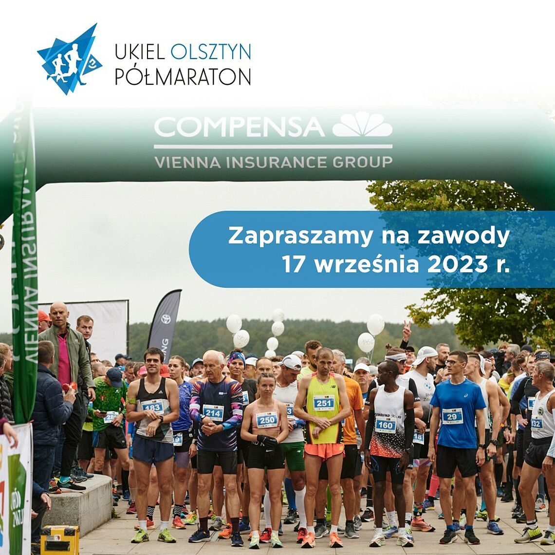 Miesiąc do Ukiel Olsztyn Półmaratonu!