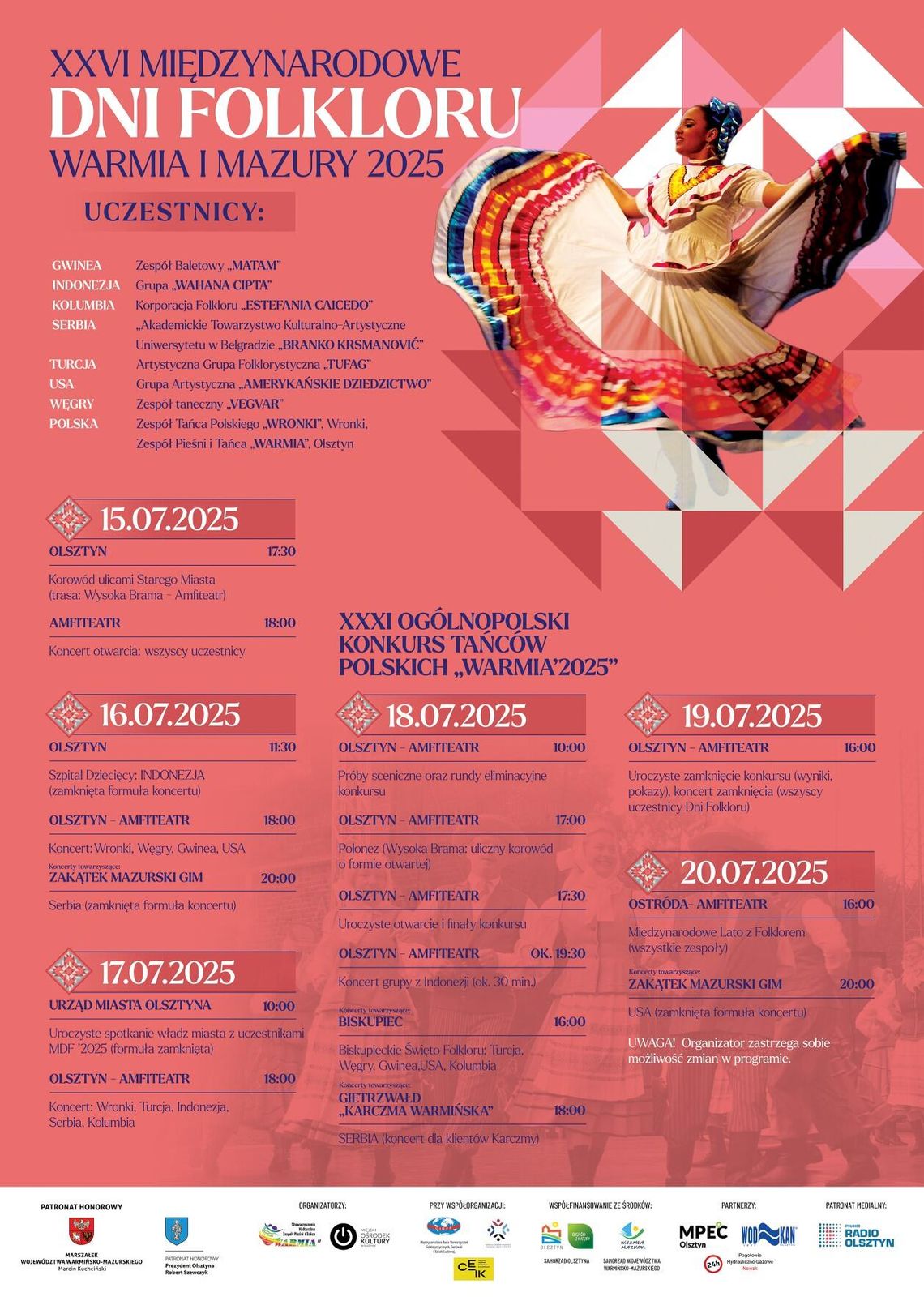 Niech muzyka i taniec połączą nas wszystkich!