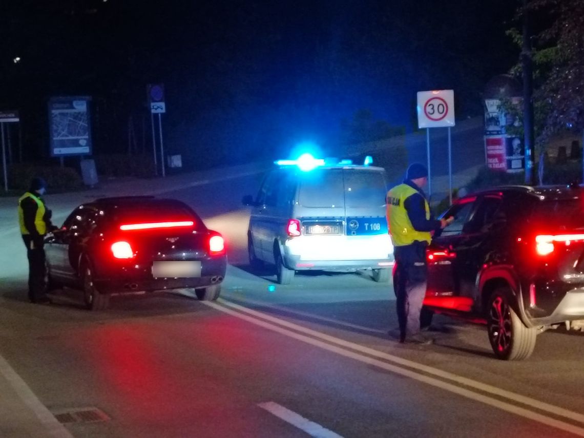 Nocna akcja „Trzeźwość” na olsztyńskiej Starówce