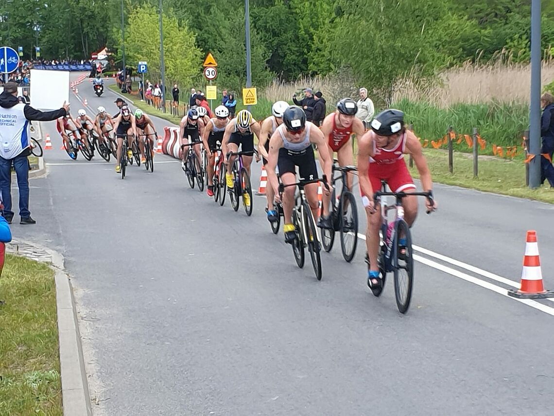 Organizacja ruchu w trakcie zawodów triathlonowych