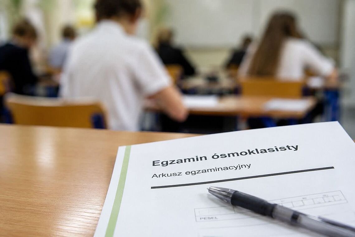 Ósmoklasiści zasiadają do egzaminów