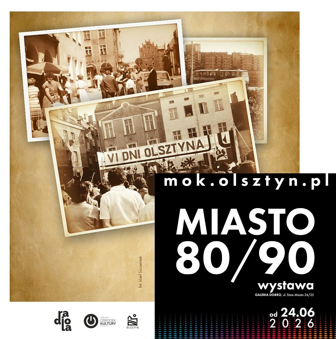 Otwarcie wystawy Miasto 80/90