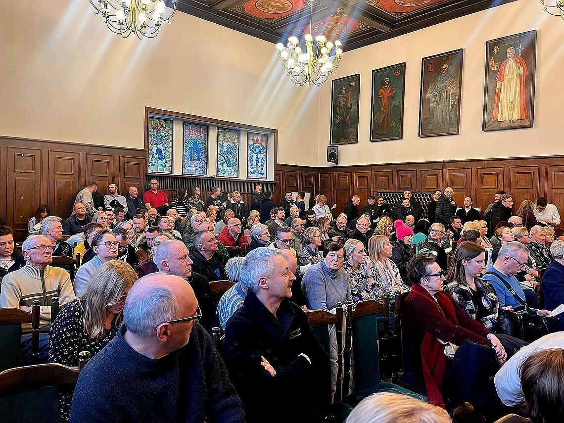 Pełna sala i ważna rozmowa o Olsztynie Pełna sala i ważna rozmowa o Olsztynie