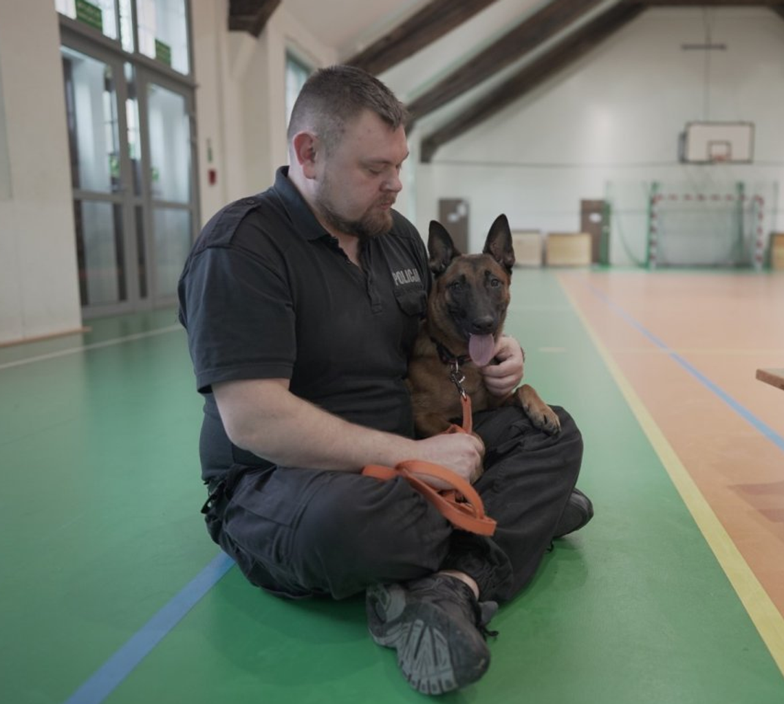 Pierwsza pomoc dla policyjnych psów